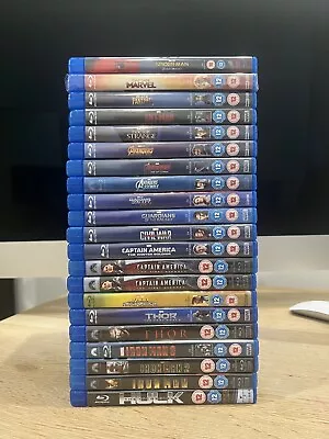 Marvel Cinematic Universe / MCU Blu-ray Bundle (21 Movies / Films In Total) • £40