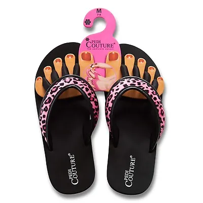 Pedi Couture Toe Separator Sandals For Women- Pedicure/Yoga Sandal- Arch Support • $21.95