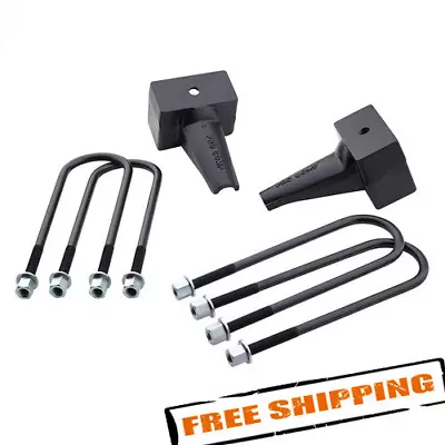 Pro Comp 62244 Rear 4  Lift Block With U-Bolt Kit For 1999-2010 Ford F250 / F350 • $127.86
