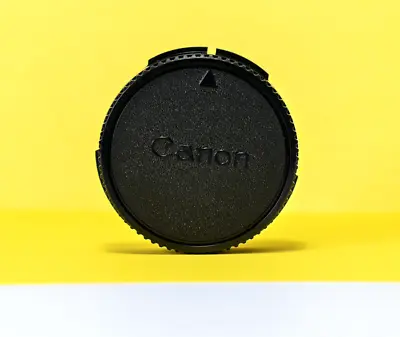 GENUINE! CANON Rear Lens Cap For Canon FD Mount Lenses Made In Japan EXCELLENT! • £5.98