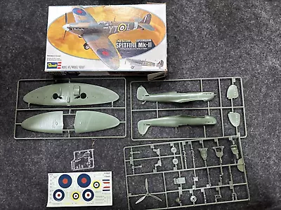 Vintage Revell Spitfire Mk-II 1:48 Scale Model Kit New Open Box • $23.99