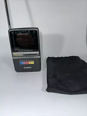 Casio EV-500B Portable Handheld 2.5  LCD Color Display Vintage Collectible TV • $8
