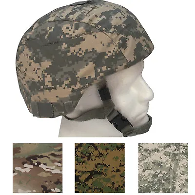 Tactical MICH Helmet Cover Military Camo Army ACU Multicam Scorpion OCP Combat • $17.99