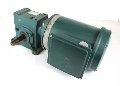 Reliance Electric P56H1337H Motor 3/4HP 1725RPM W/Dodge Tigear 10:1 Gear Reducer • $195