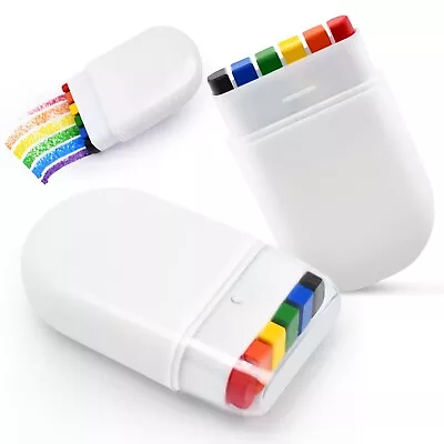 RAINBOW FANBRUSH Gay Pride Face & Body Paint Rainbow Flag Colours LGBTQIA+ • £2.99