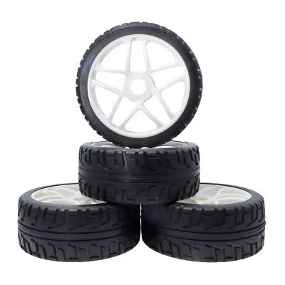 1/8 Rc Buggy OnRoad Wheels Tires For Kyosho Inferno Ve Mp9 Hpi Vorza Hobao Hyper • $34.92