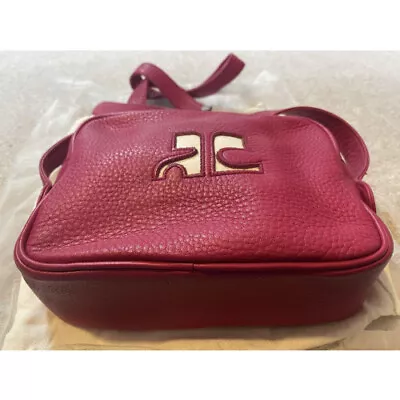 Courreges Shoulder Bag Vintage Pink 7.87 X 5.90 X 2.75 Inch • $229.98