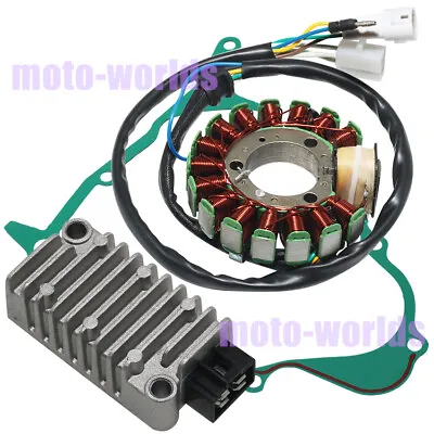 Stator＆Voltage Regulator+Gasket For Yamaha XT225 Serow 225 2001-07 4JG-85510-01 • $66.87