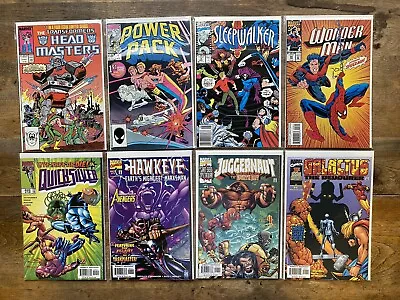 Mixed Marvel Comic Lot (8); Transformers Power Pack 1 Hawkeye Juggernaut + • $19.99