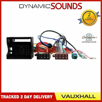 Vauxhall Corsa C D 06-14 Car Stereo Radio Wiring ISO Harness + Aerial Adaptor • £9.90