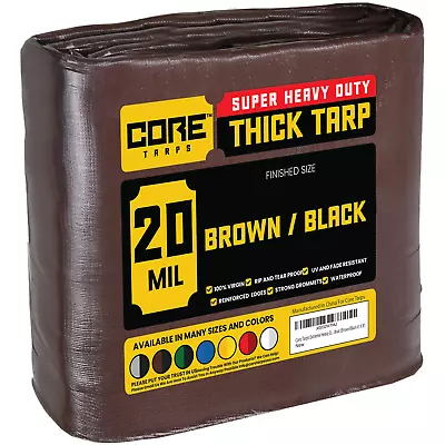 $319.95 • Buy Core Tarps Extreme Heavy Duty 20 Mil Tarp For Roof, Patio, Pool , Boat.