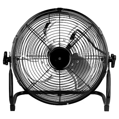 High Velocity Metal Floor Fan 3 Adjustable Speeds Commercial Industrial Fan • $45.65