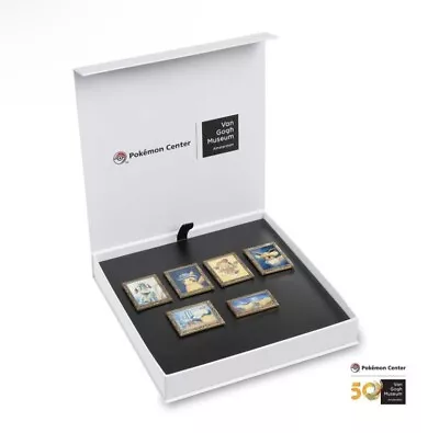 Pokemon Centre X Van Gogh Museum Amsterdam Pin Box Set  • £69.99