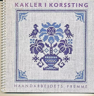 Vintage Danish  - Haandarbejdets Fremme - Cross-stitch Tiler Ii By Ida Winckler • $39.95