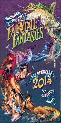 J. Scott Cambell's FairyTale Fantasies Calendar 2014 / Variant A - Signed *NEW* • $96