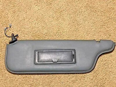 95 Eclipse Conversion Van E150 Deiver Side Left Gray Lighted Sun Visor  Oem • $59.95