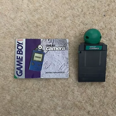 Gameboy Camera Green - Gameboy Cartridge With Instructions • £39.99