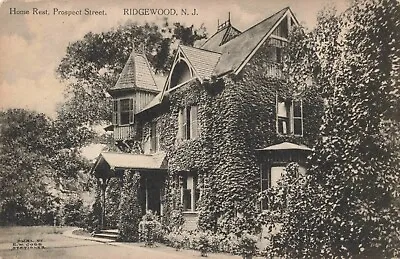 $19.95 • Buy Home Rest Prospect Street Ridgewood New Jersey NJ Albertype Co. C1910 Postcard