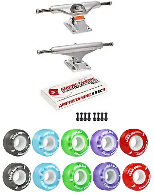 Independent Trucks Skateboard 83A Cruiser Wheels PACKAGE Abec 5 Bearings • $64.95