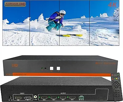 ICUIXIAN 4K UHD Video Wall Controller 2x2 1x4 • $200