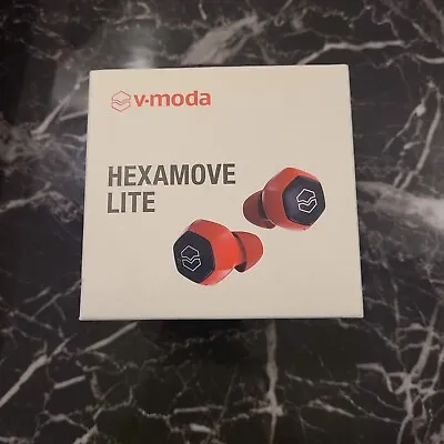 $33 • Buy V-MODA Hexamove Lite True Wireless In-Ear Headphones (Red)