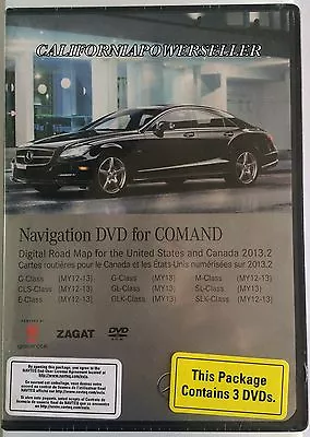 2013 Mercedes Benz Navigation DVD For Comand MY12-13 E MY05-08 SLK MY06-08 CLS • $168.88