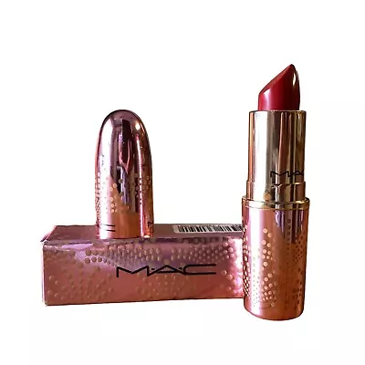 MAC LUSTREGLASS SHEER SHINE LIPSTICK - PUT A BOW ON IT  (Full Size/NIB) • $15.99