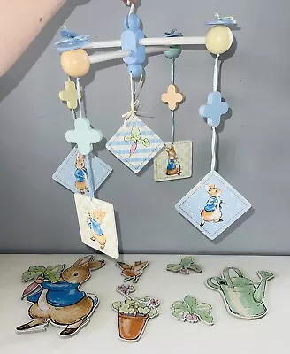 Beatrix Potter Peter Rabbit Wall Art Hanging Decor Luv-n-Care Nursery Mobile • $39.99