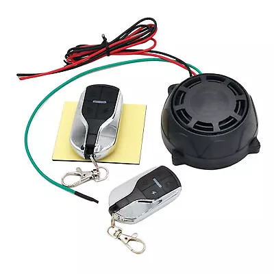 12V Motorcycle Alarm System Anti Theft Wireless Motion Sensor W/ Remote Control • $21.09