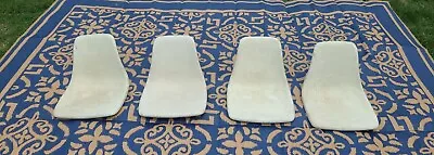 4 Herman Miller Eames Style Fiberglass Side Shell Chair White VINTAGE (L4) • £82