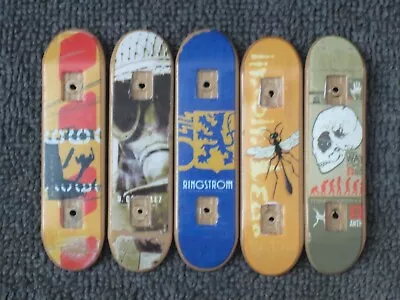 Chapman Tech Deck Mini Lot Of 5 Skateboards 57mm Fingerboard Decks Rare Vintage • $30