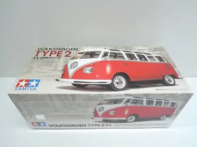 Tamiya RC Volkswagen Type 2 Van T1 Kit On M-06 Chassis 1/10 Scale 58668-A • $169