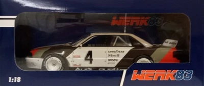 Miniature Audi Quattro 1980 Marron Minichamps 1/18 – Collection Neuve Sous Blister