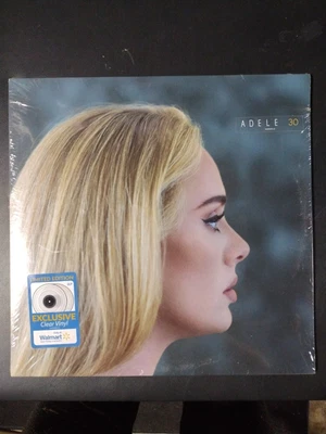 $11 • Buy Adele 30 Album [2LP] Brand New Sealed Walmart Limited Edition Clear Vinyl *READ*