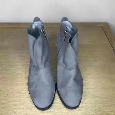 Eileen Fisher Women's Murphy Intaglio Vero Cuoio Leather Ankle Booties ~ Size 8 • $14.99