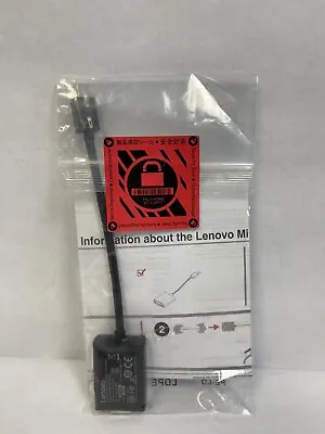 New Sealed Lenovo Mini DisplayPort MDP VGA Adapter 03A36536  • $4.04