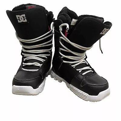 DC Phase Boots Size 10 Red Liver System Snowboarding Black ADY0200013 WI2015 • $59