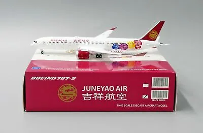 JC Wings 1:400 Juneyao Airlines Boeing B787-900 'Delivery - Flaps Down' B-1115 • $57.87