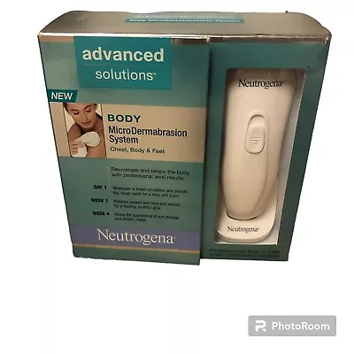 Neutrogena Advanced Solutions Body MicroDermabraison System New Old Stock • $89