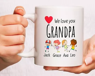 Customised Birthday Gift For Grandpa | Personalised Gift Mug For Grandpa • $24.50