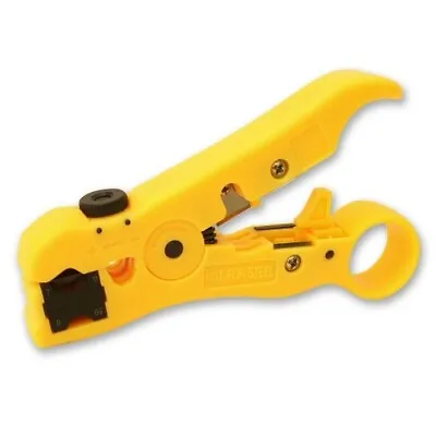 New Kauden Multi Function Cable Stripper Stripping Tool For CAT5e-6A RG6-59. • £4.89