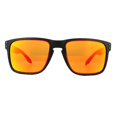 Oakley Sunglasses Holbrook XL OO9417-04 Matt Black Prizm Ruby • £115