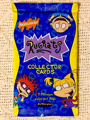 Rugrats 1997 Sealed Trading Card Pack By Tempo-vintage Series 1-nickelodeon-new • $4.59