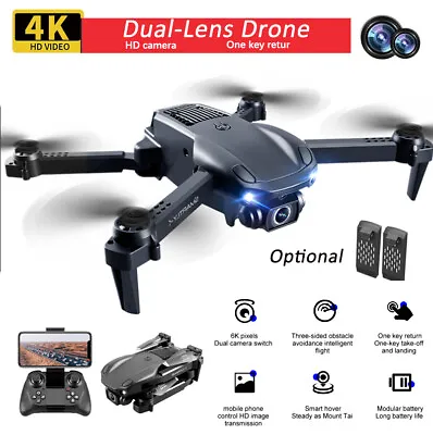 $34.60 • Buy 4DRC V22 RC Drone HD Dual Camera 1080P 4K FPV WIFI RC Foldable Quadcopter Selfie