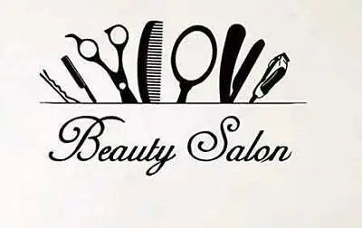Wall Vinyl Sticker Beauty Shop Store Decal Barber Beauty SPA Salon Hair Nail Art • $23.99