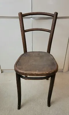 Antique Fischel Astra Bentwood Chair W/original Labels - Needs Repair • $179