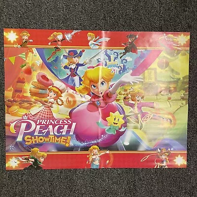 Princess Peach Showtime / Prince Of Persia Poster Exclusive 16x21 Nintendo New • $19.99