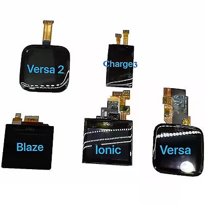 Watch Bracelet LCD Screen Assembly For Fitbit Versa 1/2/3 Lonic Blaze Charge 3/4 • $53.88