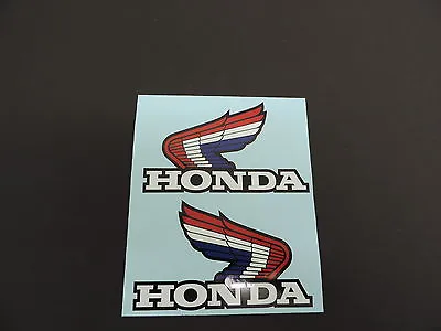 Honda ATC 200 X Gas Tank Wing Decals Vintage Motocross  • $15.95