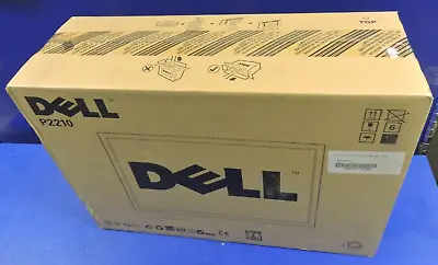 NEW Dell P2210T Widescreen 22  LCD Monitor P2210 With Stand / VGA DVI USB Cables • $219.35